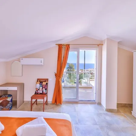 Mystic Private Pool-garden & Sea Views In Location Villa Kalkan