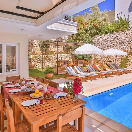 Mystic Private Pool-garden & Sea Views In Location Villa Kalkan