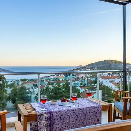 Villa Mystic Private Pool-garden & Sea Views In Location Kalkan